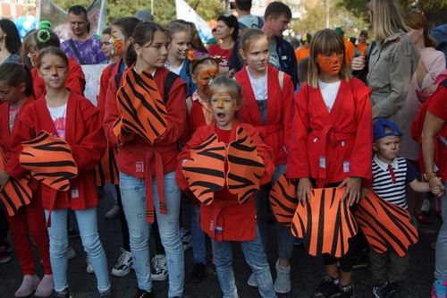 
<p>                                Владивосток отметил День тигра</p>
<p>                        