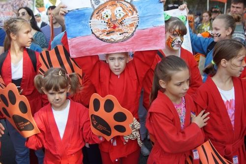 
<p>                                Владивосток отметил День тигра</p>
<p>                        
